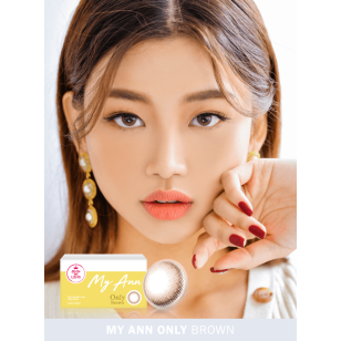 Ann365 1Month – My Ann Only Brown雪映啡 月拋 2片裝